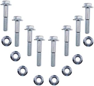 Rear Control Arm Bolt Kit Compatible with Select Acura/Honda Models 13508 for 1990-2001 Honda Civic CR-V CRX,90173-SR3-003