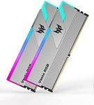 Acer Predator Vesta RGB Gaming RAM 16GB (8GBx2) 3200 MHz DDR4 CL14 1.35V Desktop LED Computer Memory Kit - BL.9BWWR.292