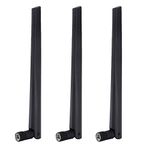 Yoidesu 3PCS Router Antenna Network Card Antenna with SMA Connector Omni-Directional High Gain Antenna for ASUS RT-AC68u