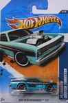 Hot Wheels Hw Performance '11 Aqua Plymouth Duster Thruster 134/244