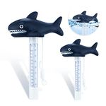 2 Pcs Floating Pool Swimming Thermometer with Long String Water Temperature Thermometer with Quick and Accurate Readings Perfect for Pond Swimming Pool Hot Tub Spa