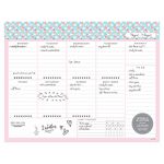 Desktop Weekly Planner Notepad 8.5x11 | 60 Undated Tear-Off Pages | Schedule Daily to-Do Lists | Increase Your Productivity in Less Than 5 Minutes A Week | Achieve Your Goals