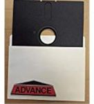 5.25 Floppy Disks 10 Pack. (5.1/4) DS/DD Low Density Formatted IBM 360K with Sleeves (RED)