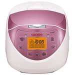 Cuckoo CR-0631F Rice Cooker 6 Cups Uncooked (3 Liters / 3.2 Quarts) Pink