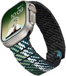 PITAKA Apple Watch Band, 100% Carbon Fiber, Adjustable, Poetry of Things - Wind