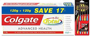 Colgate Total Advanced Health Anticavity Toothpaste - 240g (Saver Pack)