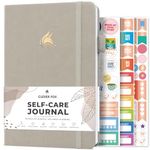 Clever Fox Self-Care Journal – Daily Reflection Notebook – Mental Health & Personal Development Planner, Meditation & Mood Log, A5 (Foggy Alps)