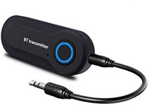 Drumstone Wireless Digital Bluetooth Audio Transmitter for TV Smart Phone, PC, MP3, MP4, and DVD Car Player Wireless 3.5mm Adapter