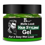 BBest Styling Hair Gel (100 gm) | Enhances Curl Pattern | Tames Flyaways | Adds Strong Hold | Creates Slicked-Back Looks in Straight Hair | Adds Texture and Control to Short Hair