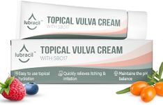 Vulva Moisture Cream - Daily Feminine Care Moisturizer Helping with Vaginal Dryness, Burning, Itching, Lubrication & Comfort for Women Estrogen Free, Non-GMO, Omega-7, Vitamin E, 1.76 Fl Oz, 1 Pack