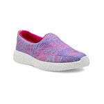 KazarMax Unisex-Child Pink & Purple Sneaker -9 Kids UK