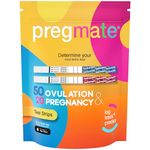 PREGMATE 50 Ovulation and 20 Pregnancy Test Strips Predictor Kit (50 LH + 20 HCG)