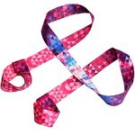 Yoga Mat Strap, Adjustable Nylon Carrier for Yoga Mat, Strong and Study Yoga Mat Harness Strap Sling, Pilates or Exercise Mat Strap (Illusory Colorful)