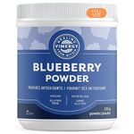 Vimergy Wild Blueberry Supplement Powder, 62 Servings – Natural Wild Blueberries - Provides antioxidants- Fruit Powder for Smoothies, Juices, Fruit Bowls – Low-Bush, Non-GMO, Gluten-Free, Vegan, Paleo (250g)