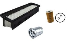 AutoClean Diesel Filter + Oil Filter + Air Filter Set For Xcent Diesel (Pack of 3)