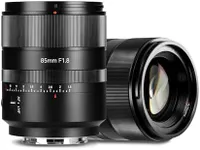 7artisans AF85mm f1.8 Full Frame Portrait Automatic Lens Compatible for Leica/Panasonic/Sigma L Serise Camera(Black)