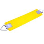 AGPtek® 77.2*15*0.7cm Swing Seat with Mental Triangle Ring Yellow, 300kg /660 LB Weight Limit