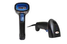 Fronix CCD/Laser Barcode Scanner,FB1400 Handheld 1D/CCD USB Wired 2M Straight Cable, 32-bit Barcode Reader with auto and Manual scanning. Very Compact and Stylish Design.