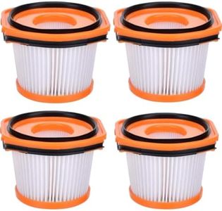 4-PCS Replacement Filters Compatible with Shark WANDVAC System WS620 WS630 WS632 WS642 WS632BLBRN WS632GDBRN WS632GNBRN WS632PKBRN WS632RGBRN Vacuums - Compare to Part # XFFWV360