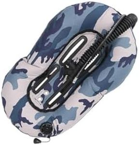 BEALIFE Scuba Diving BCD Set Single Tank with 30lbs Donut-Style Wing Gear for Buoyancy Control 30lbs Donut-Style Wing Provides Buoyancy Control and Easy Movement, Blue, 64x43cm