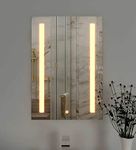 Quality Mirrors Sideline Rectangle Led Bathroom Mirror Wall Mounted - 24*18 Inch