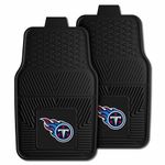 FANMATS NFL Tennessee Titans Vinyl Heavy Duty Car Mat