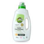 Just Green Organic Laundry Liquid 1500ml, Non-Toxic Formula, Vegan & Eco-Friendly Washing Liquid Detergent, Safe Baby Detergent, Recyclable Packaging