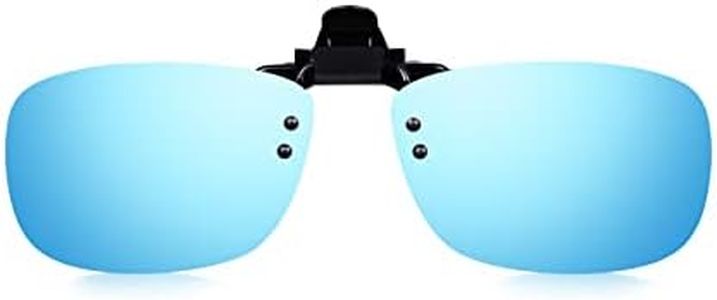 Gafas de sol con clip, se adaptan a la mayoría de gafas con fácil fijación, protección UV polarizada, lentes ligeras sin montura abatibles. Read Optics