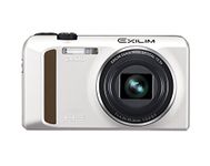 Casio High Speed Exilim Ex-ZR400 Digital Camera White EX-ZR400WE