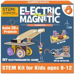 Butterfly EduFields 30In1 Science Project Kit | Birthday Gift For Boys Girls Ages 8 10 12 14 Years | 30+ Electricity Magnetism Diy Stem Projects | Educational Learning Stem Toys For 8 To 12 Year Olds