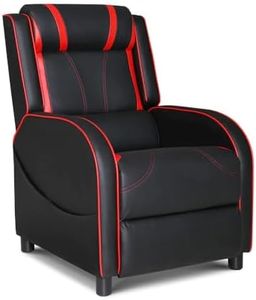 Artiss Recliner Chair Black Leather Lounge Sofa Armchair, Home Furniture Health Personal Care, Adjustable Backrest Footrest Electric Rocking Comfortable
