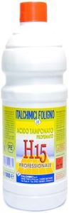 Acido tamponato profumato 1000ml H15 disincrostante ceramiche bagno casa 13656