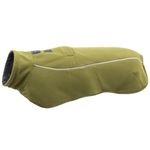 Ruffwear Climate Changer Dog Fleece, Large Dog Coat Vest, Cosy & Warm Winter Jacket Mid Layer, Breathable Pullover for Pets, Comfortable Active Fit Design, Cedar Green, Size L