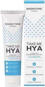 Magnitone Take Me Hya - Gel Supraconducteur Hydratant à l'Aloe Vera + Acide Hyaluronique, pour Appareil de Tonification Faciale à Micro-courant LiftOff - Hydrate et Apaise, Cruelty-Free & Vegan