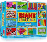 abeec Giant Craft Kit for Kids | Arts and Crafts Supplies Kit | Comprehensive Craft Box for Ages 5 and Over, Ideal for Both Boys and Girls