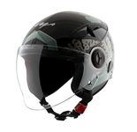 VEGA Blaze Dx BZ2 Full Face Helmet Black Grey-M