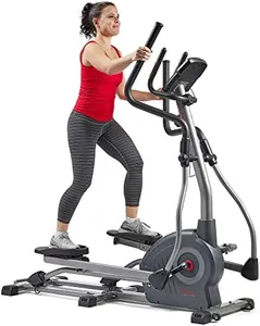 Sunny Health & Fitness Elite Smart Elliptical Cross Trainer with 12-Level Resistance, Extended Stride Length & Exclusive SunnyFit® App Enhanced Bluetooth Connectivity - SF-E320048