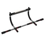 Insgym Pull-Up Bar Heavy Duty - Simple Doorway Chin-Up Bar Trainer for Home Gym Adjustable Alloy Steel Upper Body Fitness Equipment Multi-Grip Strength for Men.