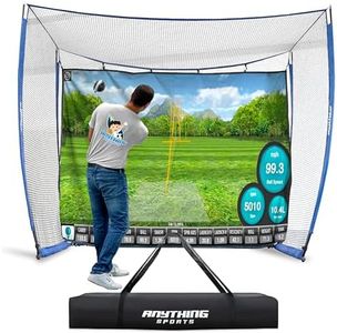 ANYTHING SPORTS Golf Hitting Net with Impact Screen (12 * 8 * 5)