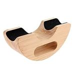 Wooden Semicircular Soft Guitar Neck Rest Guitars Bracket DIY