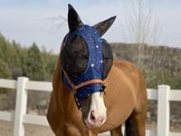 TGW RIDING Horse Fly Mask Super Com