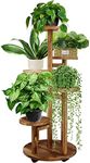 GEEBOBO 5 Tiered Tall Plant Stand f