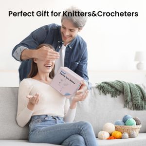 Etcokei Electric Yarn Winder – Compact Wool Cake Spinner for Knitting & Crochet