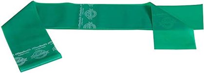 Theraband Rubber Resistance Exercise Band for Heavy Workout/Gym/Yoga and Physical Therapy for Beginners and Intermediates (Green, 5Ft.)