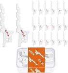 AIPOR 20 Pack Drywall Reciprocating Saw Blade,Drywall Access Cutting Blade,Blunt Point Drywall Reciprocating Saw Blade for Access Hole Cutting, 5 TPI, 6", Carbide