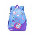 rabitat Smash School Bag - Diva | Unisex School Bag|Kids School Backpack|School Bag For Girls, Boys - 4 to 8 Years age