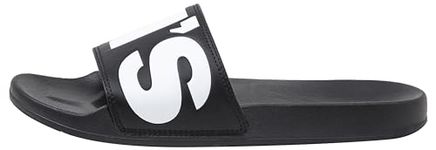 Levi's Men’s 231548-794 June L Flip Flops, Black (Regular Black 59), 8 UK