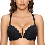 DOBREVA Women's Push Up Bra Racerba