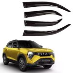 ROYALTECH Premium Non-Breakable Car Window Door Visor/Rain Guard/Wind Deflector Compatible for (Xuv 3XO)