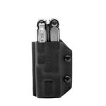 Clip & Carry Kydex Multitool Sheath for LEATHERMAN Arc - Made in USA - Multi Tool Sheath Holder Cover Belt Pocket Holster - Multi-Tool not Included (Black)